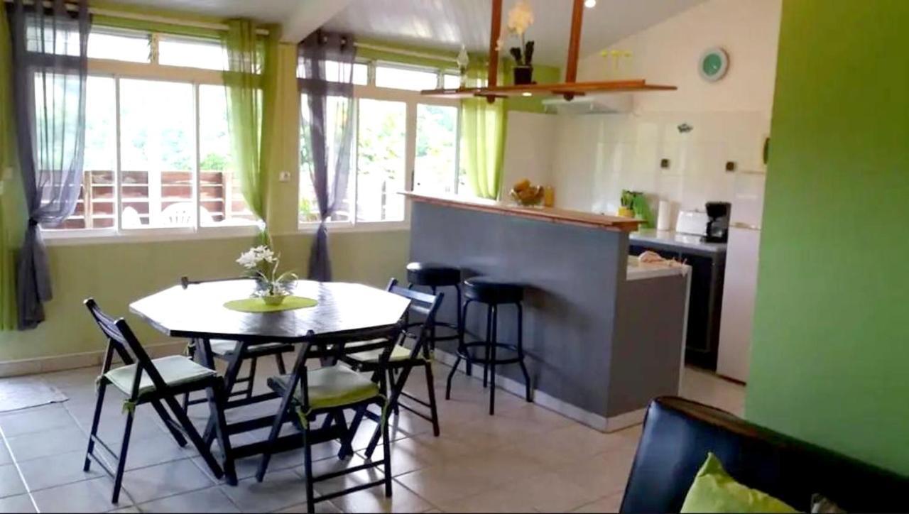 Maison Douce A Riviere-Salee Avec Vue Sur Jardin & Montagne Exteriör bild